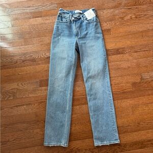 NWT Abercrombie 90s Straight Ultra High Rise Jeans
